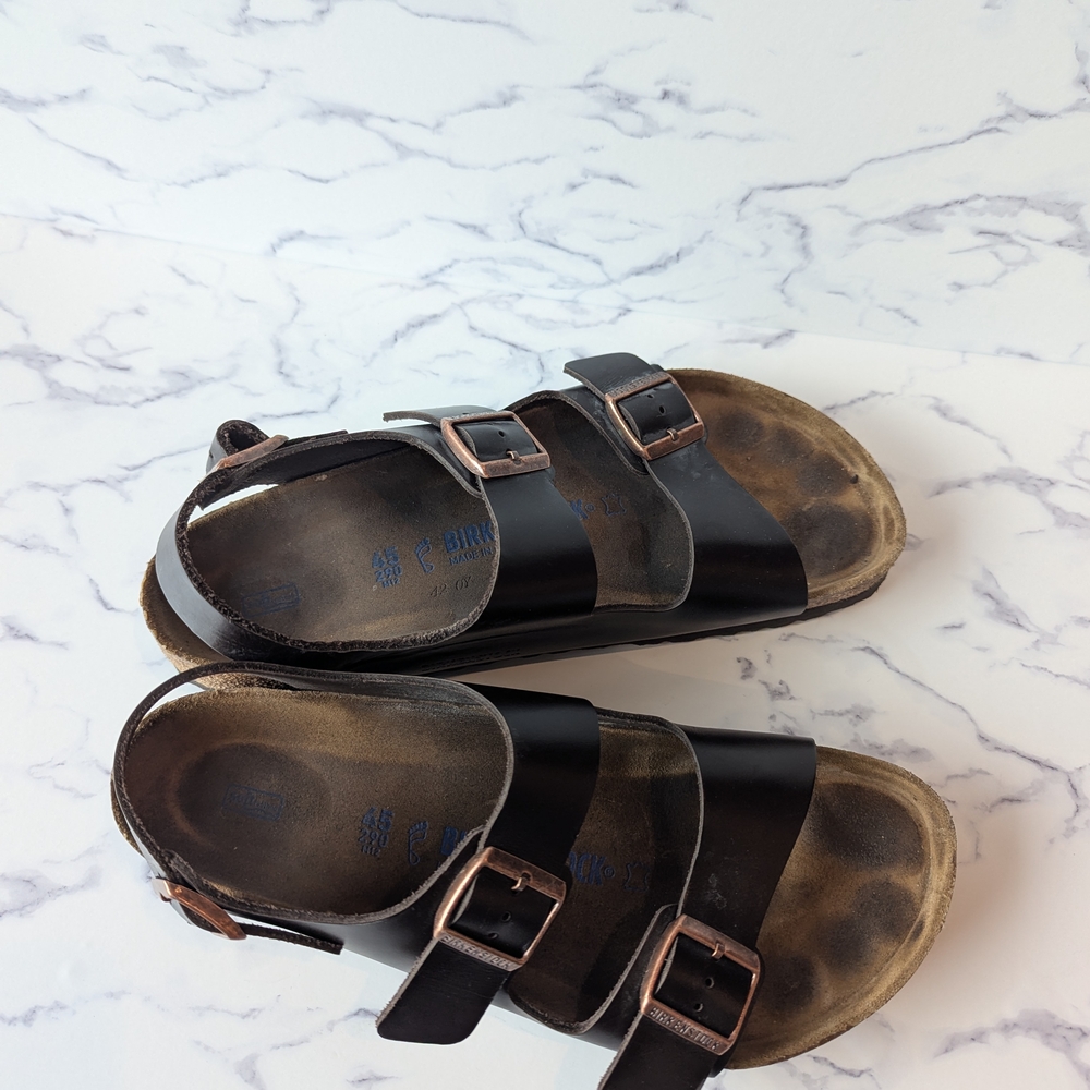 Birkenstock Size 45 Milano Soft Footbed